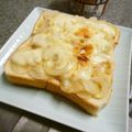 卯月のうさぎ２０１４'s cooksnap of when they made たっぷり玉ねぎが主役のハムトースト.