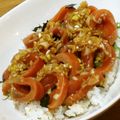 chou*'s cooksnap of when they made マグロの漬け丼.