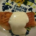 ちぃーchan☆'s cooksnap of when they made 鮭のムニエル☆チーズクリームソースがけ♪.
