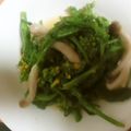 クックQP21M6☆'s cooksnap of when they made 菜の花のからし酢味噌和え.
