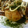 mimi☆ko's cooksnap of when they made たこ焼き（外カリ、中とろ～っ）.