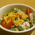 もんしゅしゅ's cooksnap of when they made 菜の花とゆで卵のサラダ.