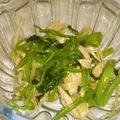 sy1's cooksnap of when they made 簡単!!三つ葉と鶏胸肉さっぱり和え.