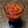 よしみAngeles's cooksnap of when they made ミキサー不要！簡単ガスパチョ★.