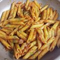 どらど～ら's cooksnap of when they made アヒージョ からの簡単ペンネアラビアータ.