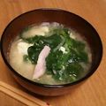2boo's cooksnap of when they made 【菜の花とベーコンの春の味噌汁】.