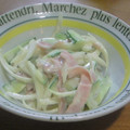 *nachu*'s cooksnap of when they made ☆きゅうりとハムのマヨ和え☆.
