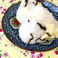ふたごゆき's cooksnap of when they made おにぎり！天かすチーズ塩昆布で.