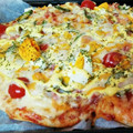 ☆ミルミル's cooksnap of when they made もちもち☆簡単ピザ生地うまうま♡.
