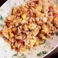 ばんぷ☆'s cooksnap of when they made エリンギで量増しチャーハン.