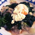 クックLI73MO☆'s cooksnap of when they made ほうれん草としめじのおひたし.