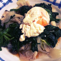 クックLI73MO☆'s cooksnap of when they made ほうれん草としめじのおひたし.