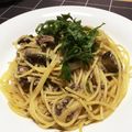 やきいもぐおー's cooksnap of when they made 簡単♡にんにく醤油deなすとツナのパスタ.
