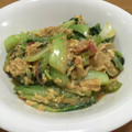 陸倫葵's cooksnap of when they made レタスとカニカマの卵炒め.