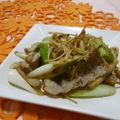 赤い電話's cooksnap of when they made えのきがコリコリ！豚のオイスター炒め★.