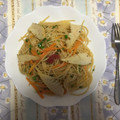 クック5BVV28☆'s cooksnap of when they made 梅とたけのこの和風パスタ.