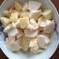 かつぞう☆'s cooksnap of when they made カブとジャガイモとカニ缶のおつまみサラダ.