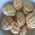 りゅあちん's cooksnap of when they made メロンパンクッキー.