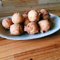 ♡ぺっきー♡'s cooksnap of when they made 超簡単サーターアンダギー.