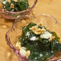 まゆみ母ちゃん's cooksnap of when they made わかめとくるみの酢みそあえ.