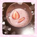 ・あきら・りさ・'s cooksnap of when they made 簡単美味しいイチゴバナナスムージー.