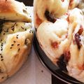 sarryie's cooksnap of when they made HB!シフォン型でさつまいものちぎりパン.