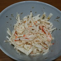 クック6BCHJS☆'s cooksnap of when they made 大根&カニかまのおかかマヨ和え.