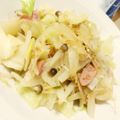 さちぽんぬ's cooksnap of when they made ささっと♪ウインナー春キャベツ炒め.