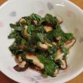 i_yokan's cooksnap of when they made <簡単一品>しいたけ×青じそ炒め.