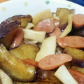 あるところのくまさん's cooksnap of when they made ウインナーとなすとエリンギの甘酢炒め♫.
