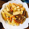 あおはるBS's cooksnap of when they made 厚揚げとこんにゃくのピリ辛甘煮.