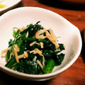 豆乳pudding's cooksnap of when they made 失敗なし！ほうれん草となめ茸和え.