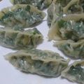 きゃんま's cooksnap of when they made ほうれんそうと鶏ひき肉で餃子♬.