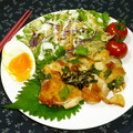 ちー（・＿・）'s cooksnap of when they made うめ～☆とりのシソ炒め.