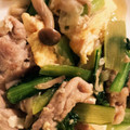 トリノオリンピック☆'s cooksnap of when they made 小松菜と豚肉の中華炒め.
