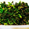 クックsach123's cooksnap of when they made 菊菜の胡麻和え.