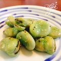 マイポ☆'s cooksnap of when they made おつまみに♪＜そら豆の黒胡椒炒め＞.