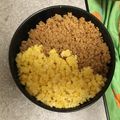 けつぢ's cooksnap of when they made 簡単すぐできる！鶏そぼろ丼♡.