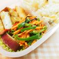 バカリャウ's cooksnap of when they made ピーマンとニンジンのおかか塩昆布和え.