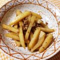 しょこら＊＊'s cooksnap of when they made じゃがいもと挽肉のソース炒め.