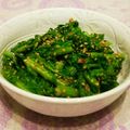 かなりんココりん's cooksnap of when they made 大人の総菜◎わさび菜／からし菜の胡麻和え.