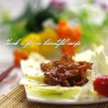 ramuneᐝiRo's cooksnap of when they made ★生キャベツの豚バラ甘辛ソース★.