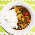 サヤ：−）'s cooksnap of when they made ぎゅうぎゅう焼きリメイク「野菜カレー」.