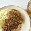 mikkosann's cooksnap of when they made 揚げない！簡単豚カツ♡.
