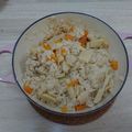 ぷーたん２５２５'s cooksnap of when they made ルクルーゼで簡単タケノコご飯.