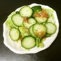 ウメ吉さん's cooksnap of when they made レタスときゅうりの梅肉ドレッシングサラダ.