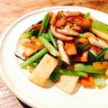 kaokaofood's cooksnap of when they made 鶏肉＆長芋＆小松菜の塩麹炒め.