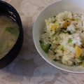 りのりのうさぎ's cooksnap of when they made カブの葉とさつま芋の混ぜご飯♡.
