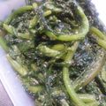 せっちょって。's cooksnap of when they made 春菊の胡麻和え.