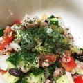 ニャゴママ's cooksnap of when they made ライスサラダ.